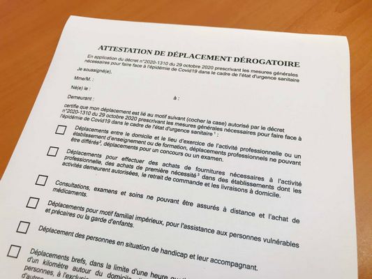 Trouver facilement les attestations de déplacement dérogatoire