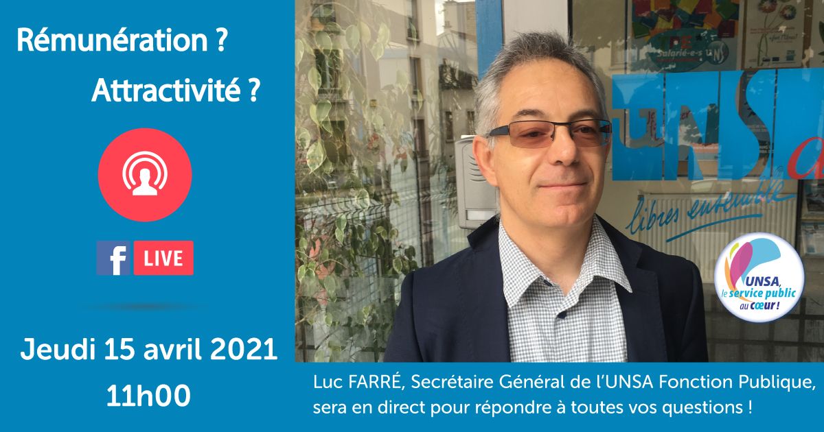 Débattre avec le Secrétaire Général de l'UNSA Fonction Publique