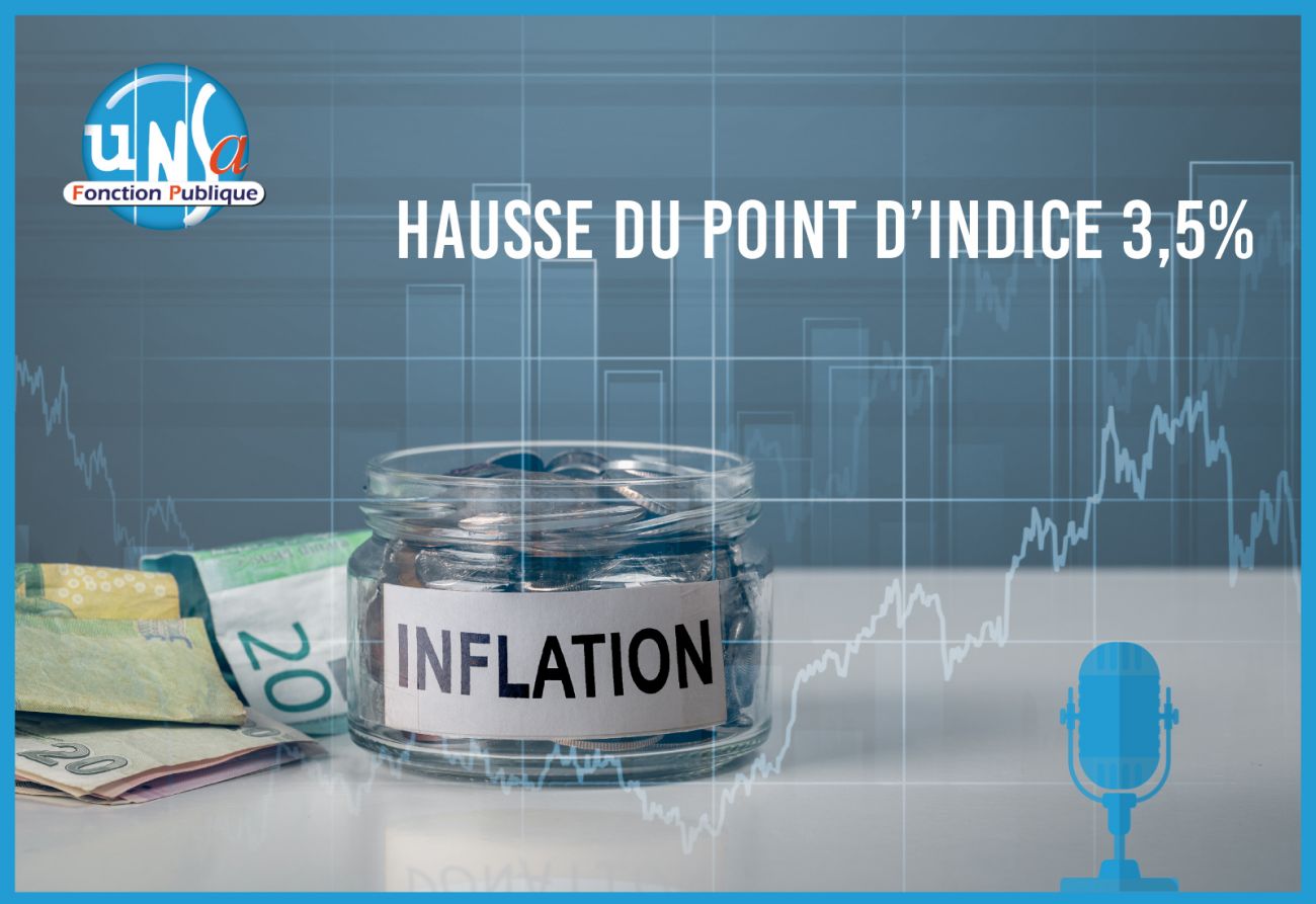 Tout sur la hausse du point d'indice de 3,5%