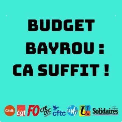 Budget : les sacrifices pour le monde du travail ça suffit
