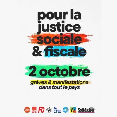 Aucune réponse concrète aux attentes du monde du travail : l’intersyndicale appelle à une mobilisation massive le 2 octobre ! 