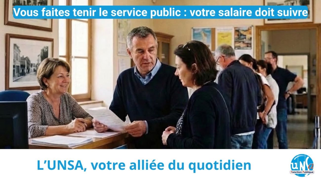 83 % des Français ont une bonne opinion des agents publics. Pourtant leurs salaires décrochent !