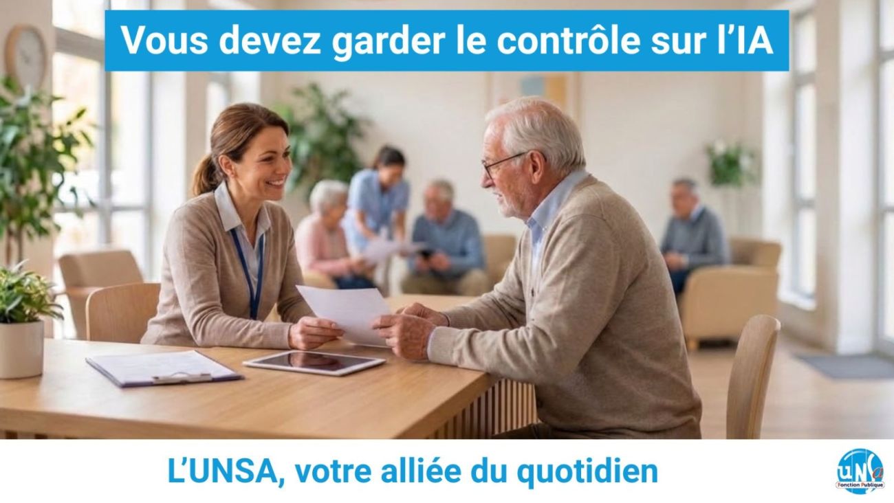 L’intelligence artificielle se développe dans les services publics. Derrière chaque démarche, l’humain doit rester au centre