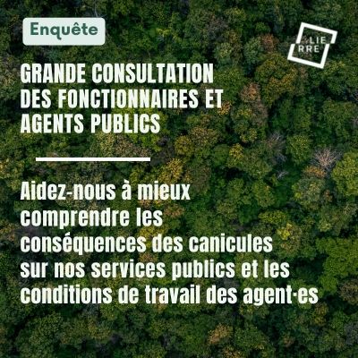 Canicule 2026 : agents publics, partagez votre expérience