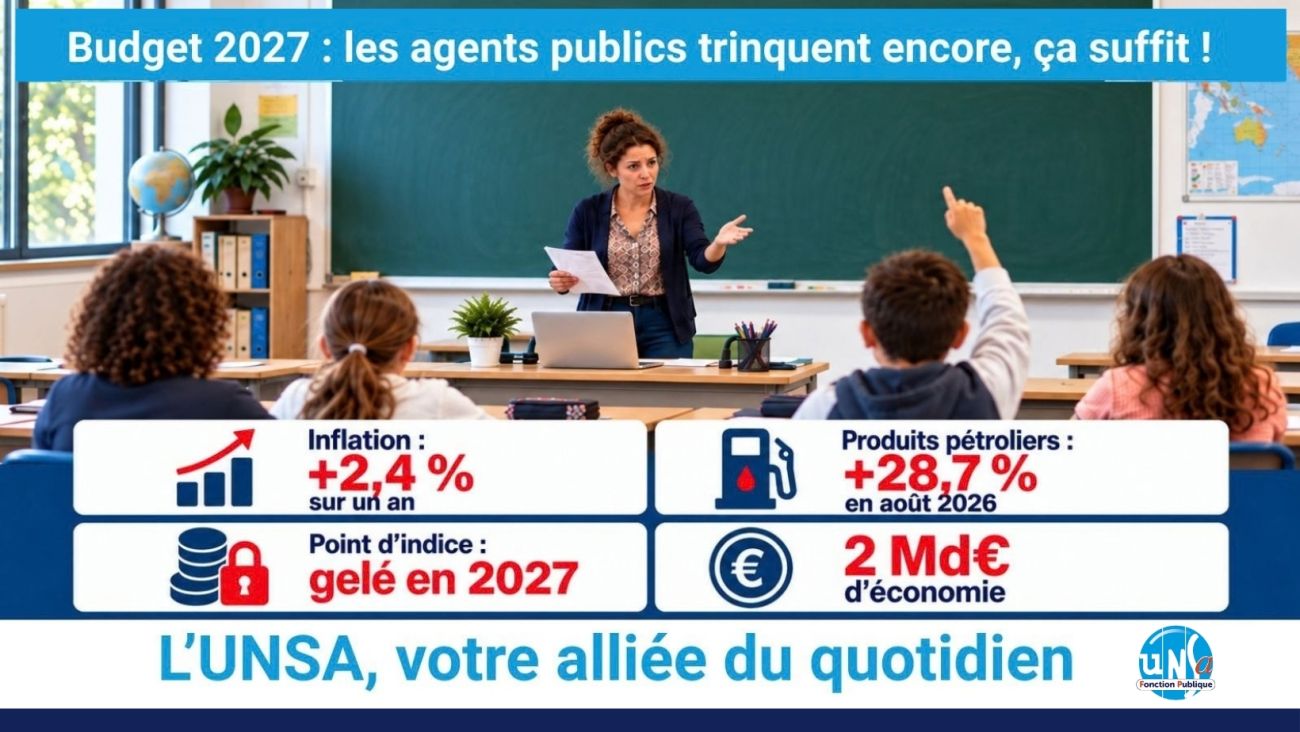 Budget 2027 : encore des efforts demandés aux agents publics ?