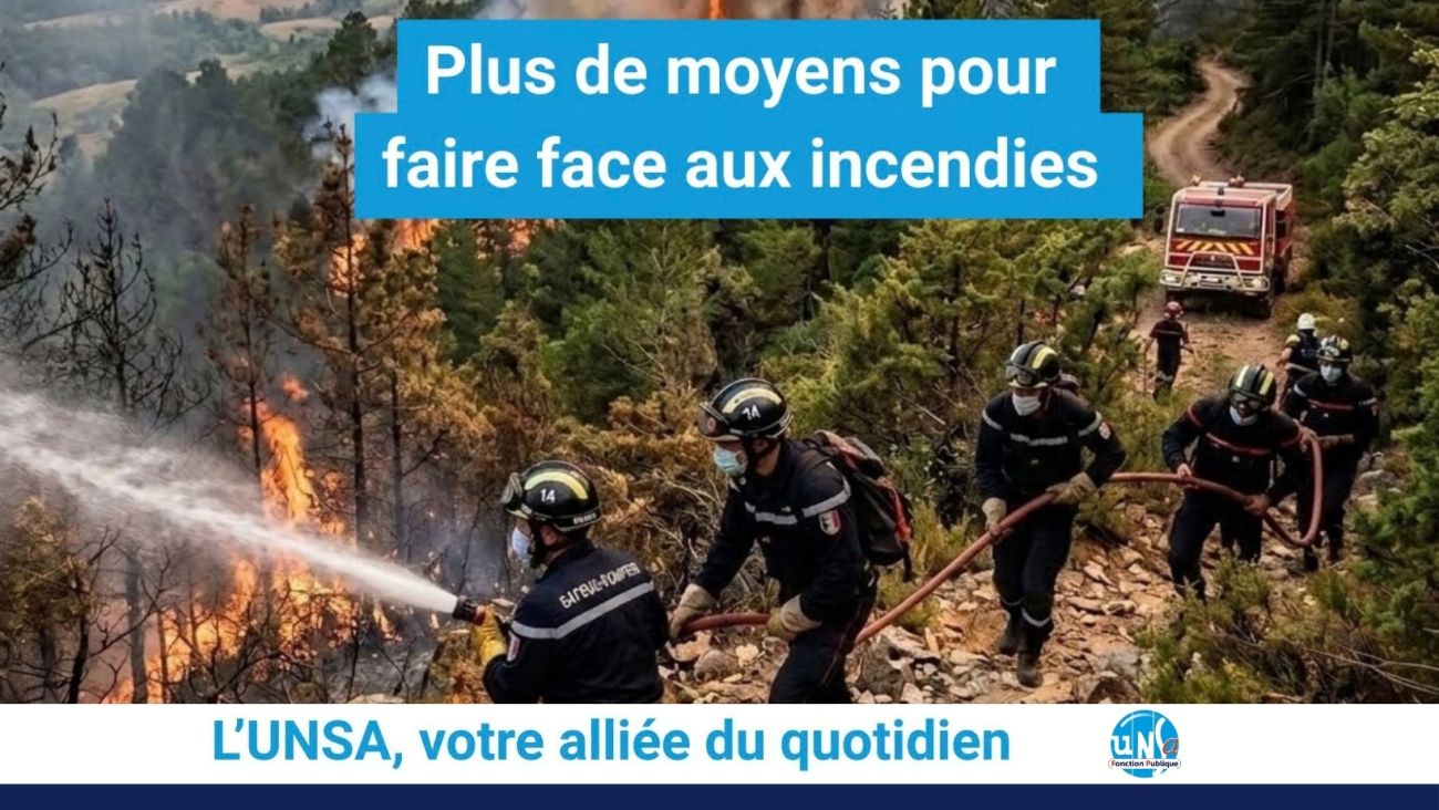 Incendies : soutenir celles et ceux qui nous protègent