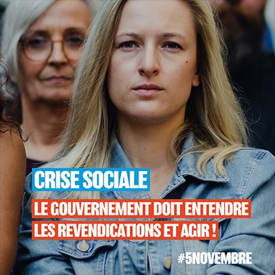 Crise sociale : le Gouvernement doit entendre les revendications et agir !